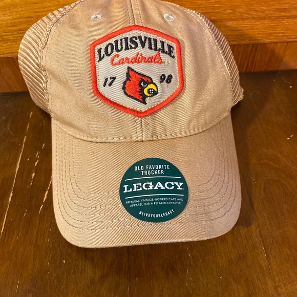 Legacy Other - Louisville Cardinals Legacy Snapback Trucker Hat